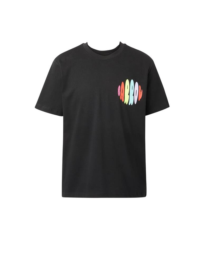rinascente Barrow Maglietta smile rainbow - nero
