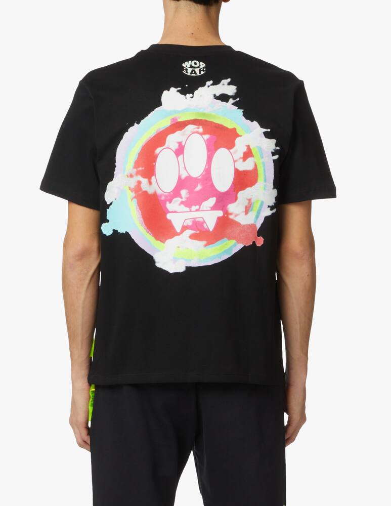 rinascente Barrow Maglietta smile rainbow - nero