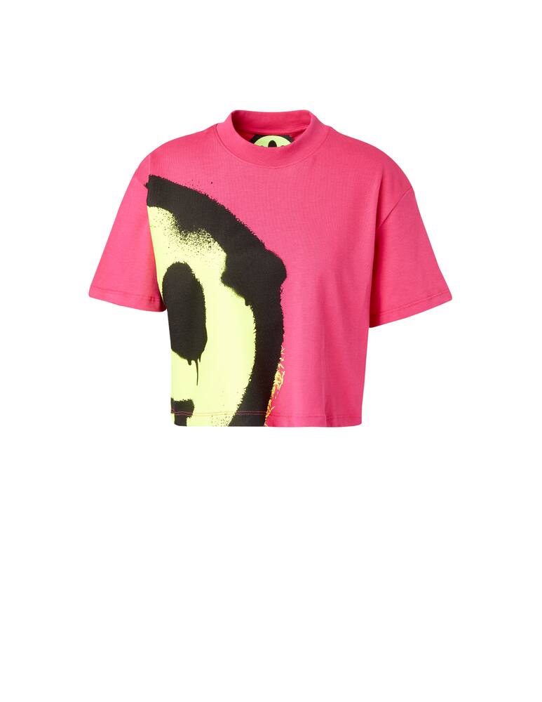 rinascente Barrow Cotton cropped t-shirt - pink