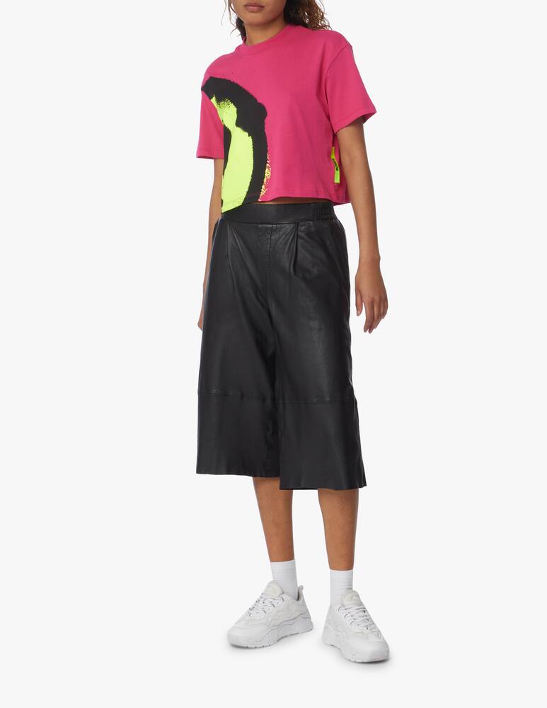 rinascente Barrow Cotton cropped t-shirt - pink