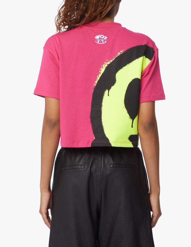 rinascente Barrow Cotton cropped t-shirt - pink