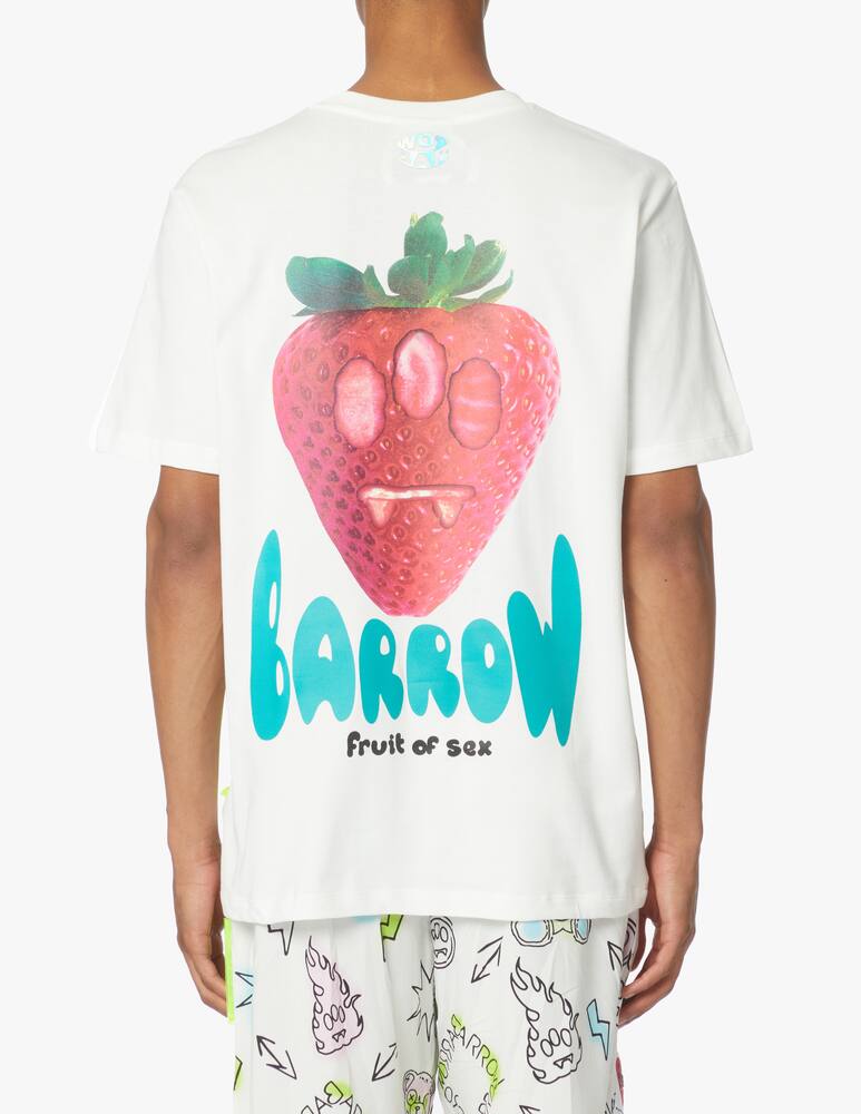 rinascente Barrow Strawberry t-shirt - white