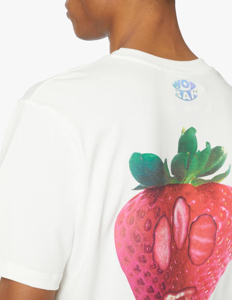 rinascente Barrow Strawberry t-shirt - white