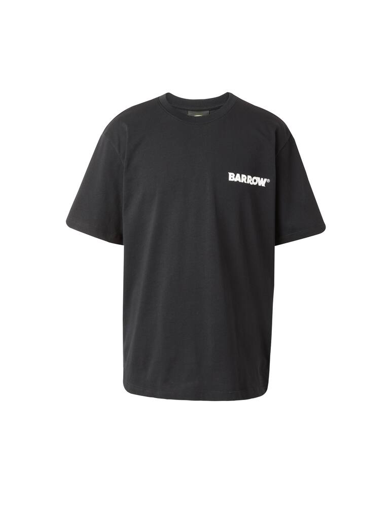 rinascente Barrow Maglietta maxi logo retro - nero