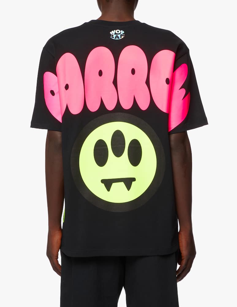 rinascente Barrow Maglietta maxi logo retro - nero