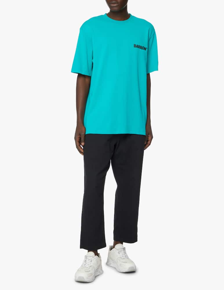 rinascente Barrow Back maxi logo t-shirt - green