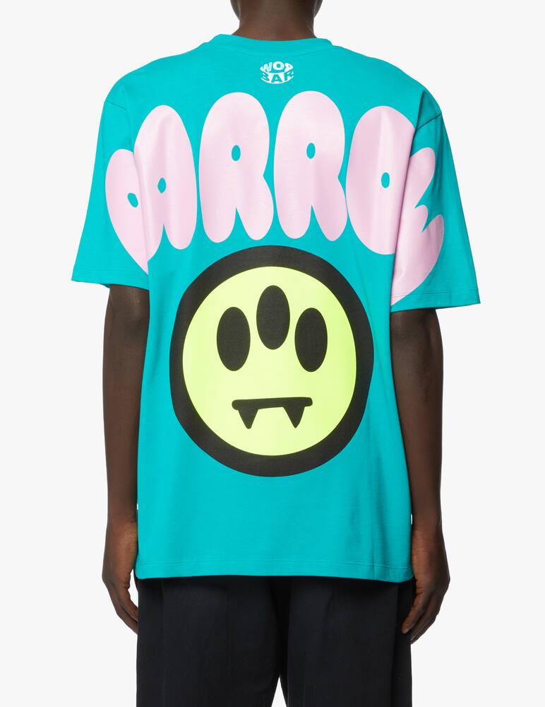 rinascente Barrow Back maxi logo t-shirt - green