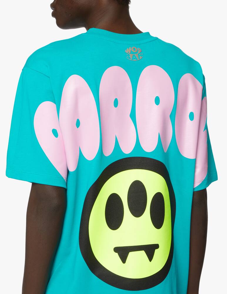 rinascente Barrow Back maxi logo t-shirt - green