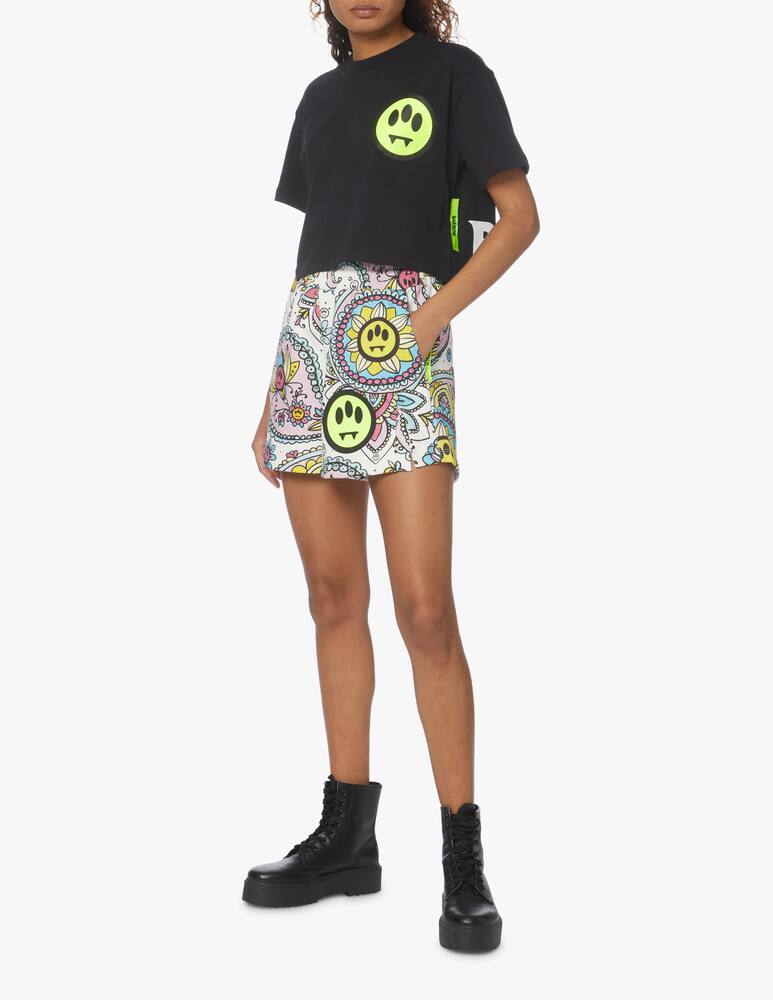 rinascente Barrow Cotton cropped t-shirt - black