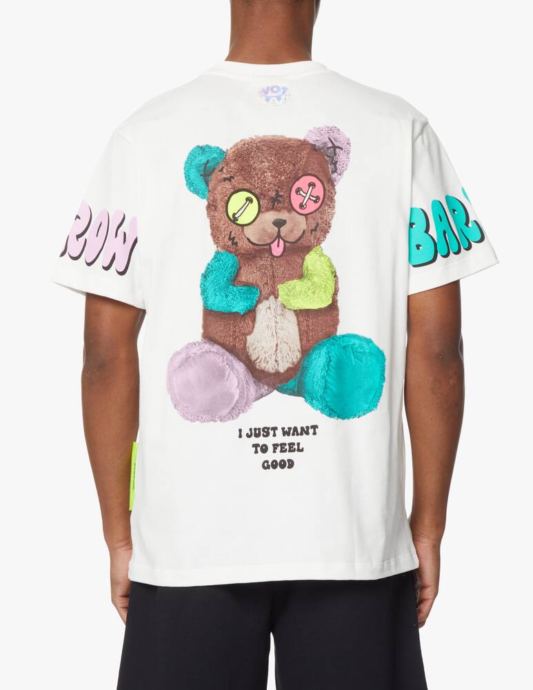 rinascente Barrow Maglietta orso - bianco