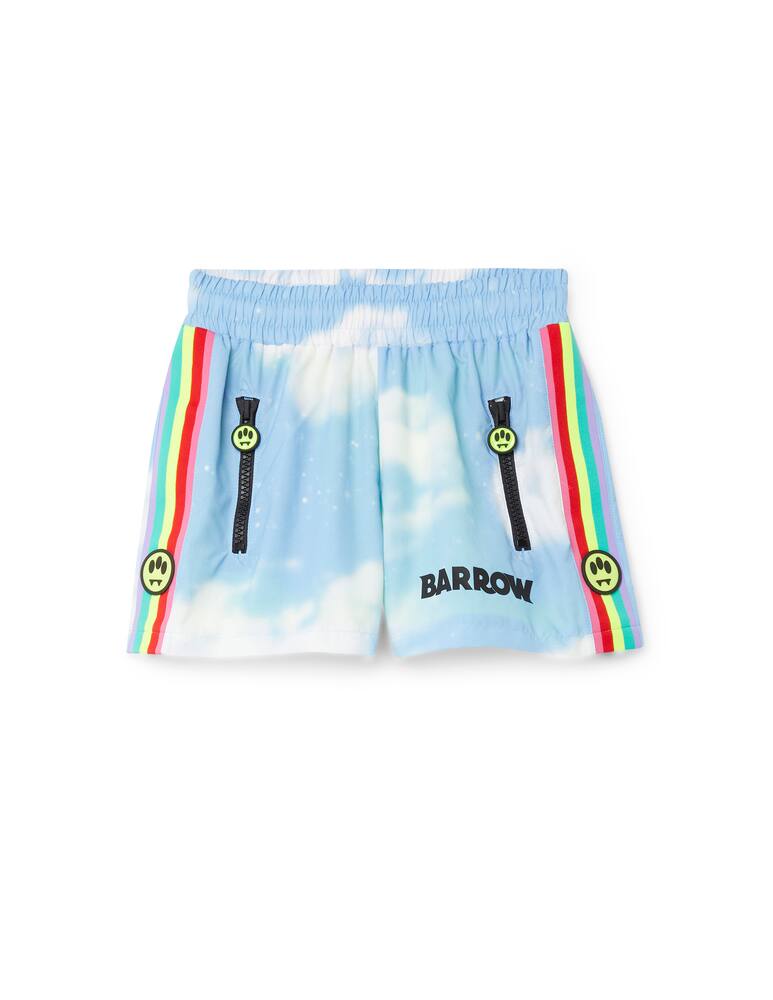 rinascente Barrow Pantaloni corti Nuvole - azzurro