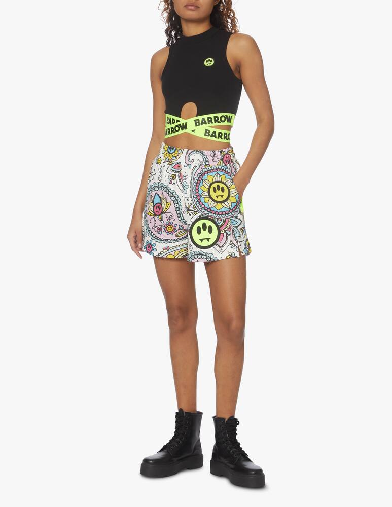 rinascente Barrow Crop top - nero