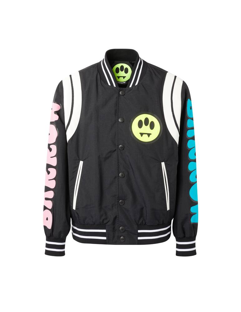 rinascente Barrow Nylon college jacket - black