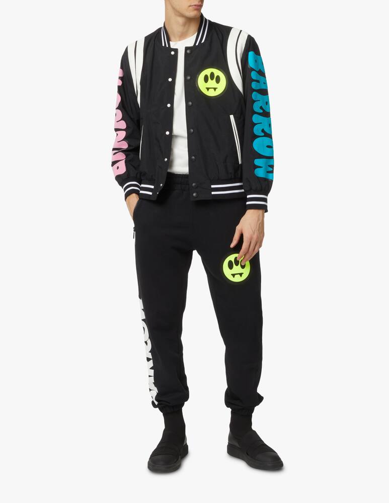 rinascente Barrow Nylon college jacket - black