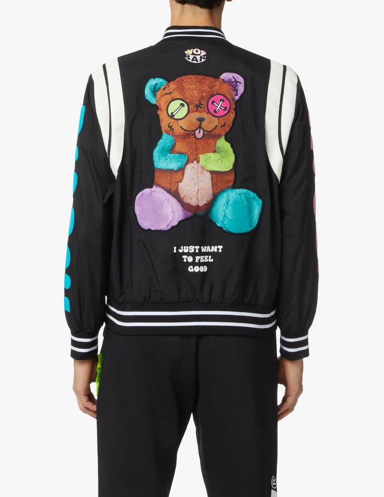 rinascente Barrow Nylon college jacket - black