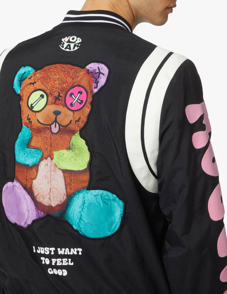 rinascente Barrow Nylon college jacket - black