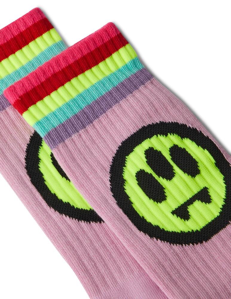 rinascente Barrow Calze con logo - rosa