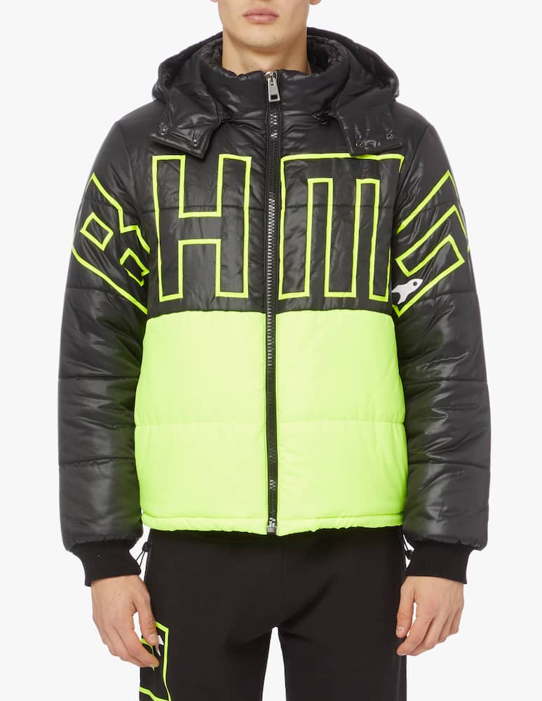 rinascente BHMG Giacca imbottita big logo bicolor