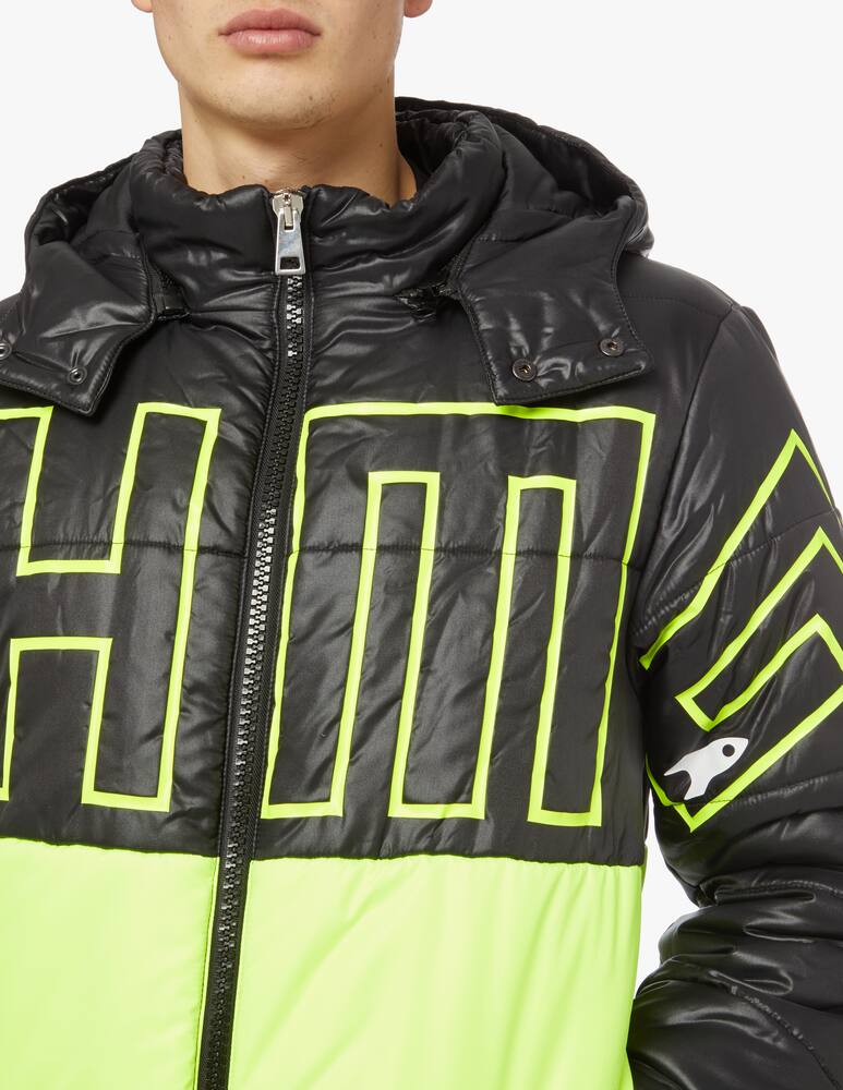 rinascente BHMG Giacca imbottita big logo bicolor