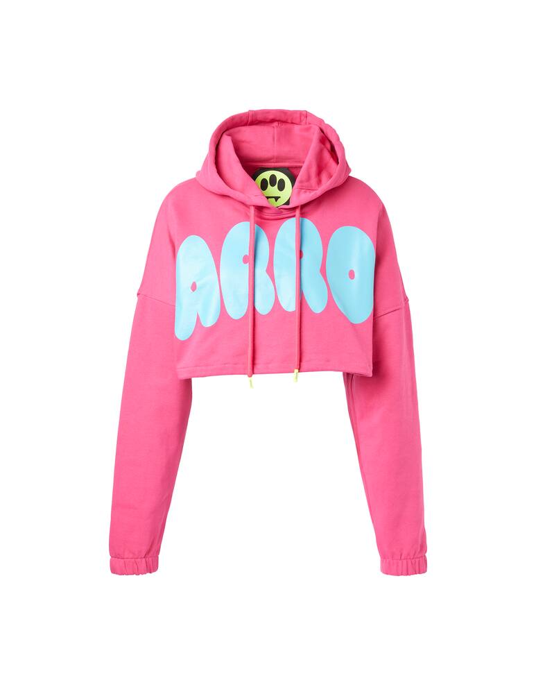 rinascente Barrow Felpa con cappuccio in cotone - rosa