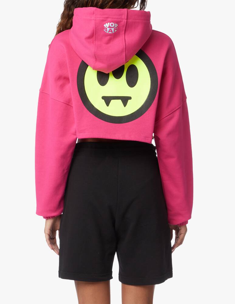 rinascente Barrow Felpa con cappuccio in cotone - rosa