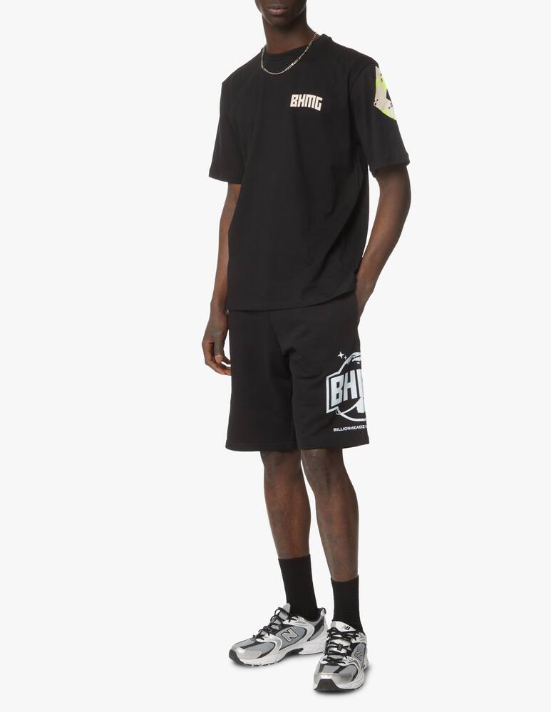 BHMG Big logo sweatshort - black - picture 1 BHMG Big logo sweatshort - black - picture 1
