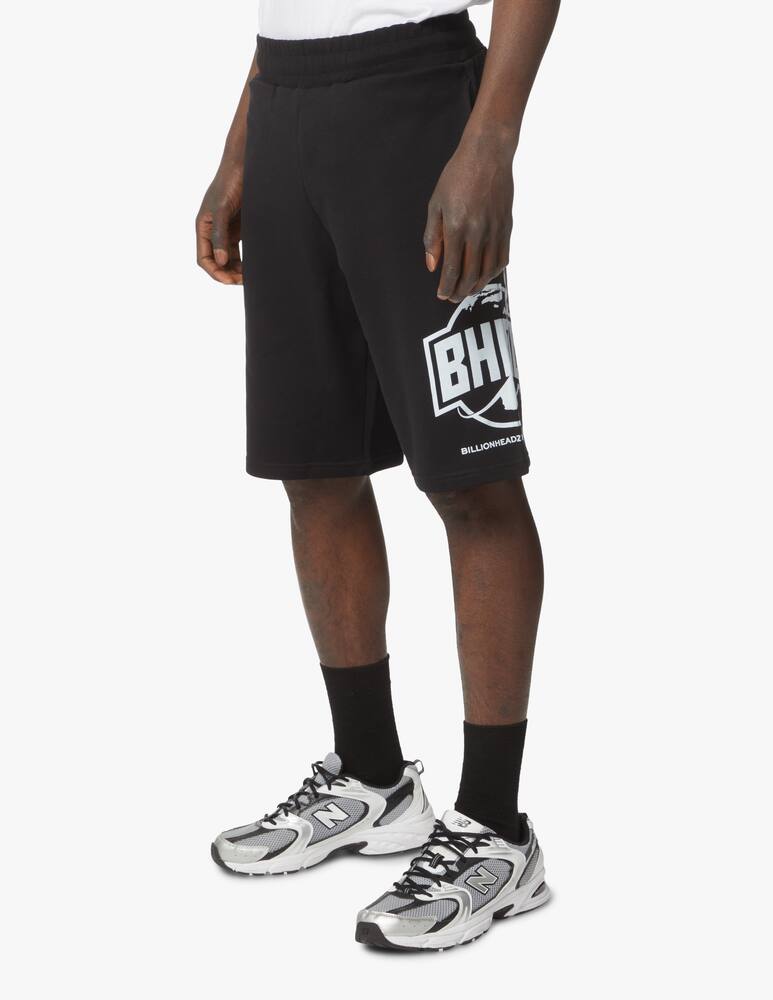 rinascente BHMG Bermuda in felpa logo grande - nero