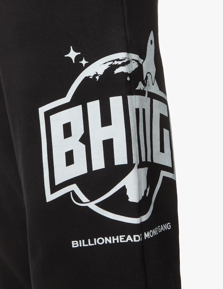 rinascente BHMG Pantalone tuta logo grande - nero