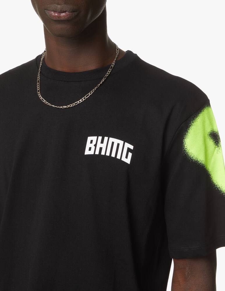 BHMG Logo lettering t-shirt - black - picture 4 BHMG Logo lettering t-shirt - black - picture 4