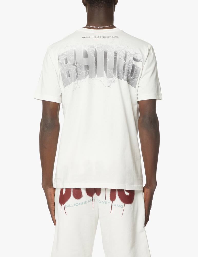 rinascente BHMG Maglietta manica corta logo scritta retro - bianco