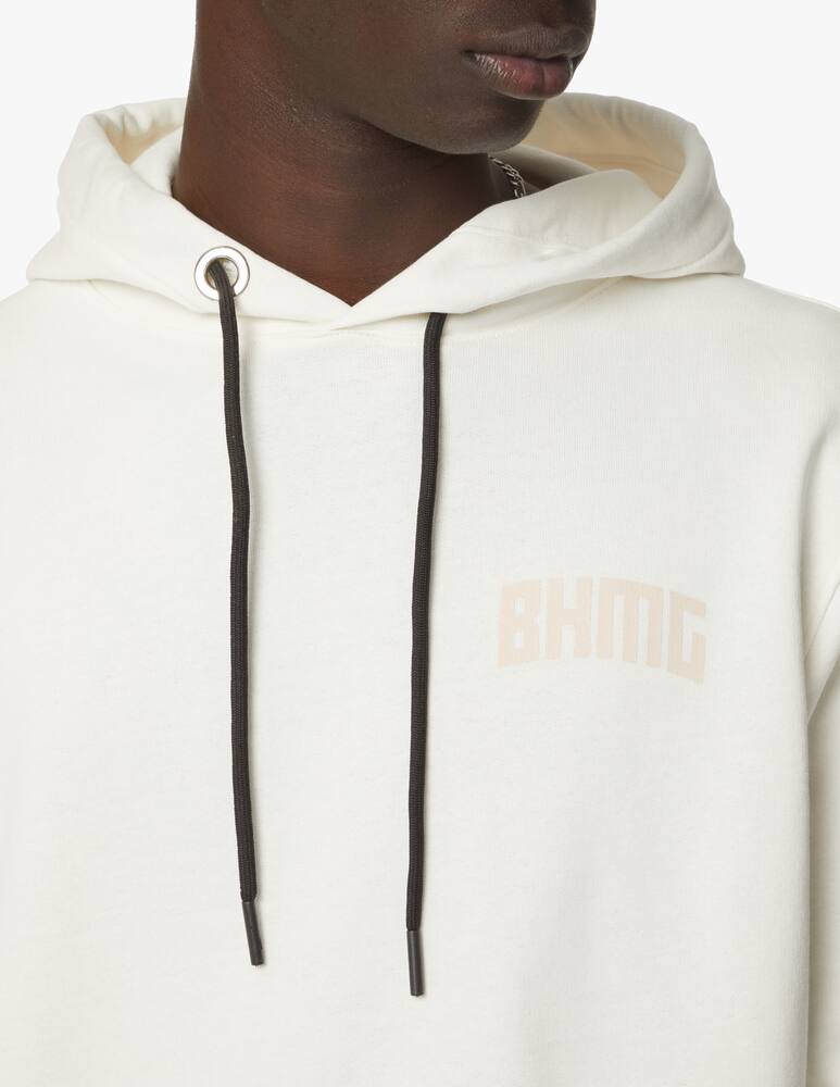 rinascente BHMG Camouflage logo hoodie - white
