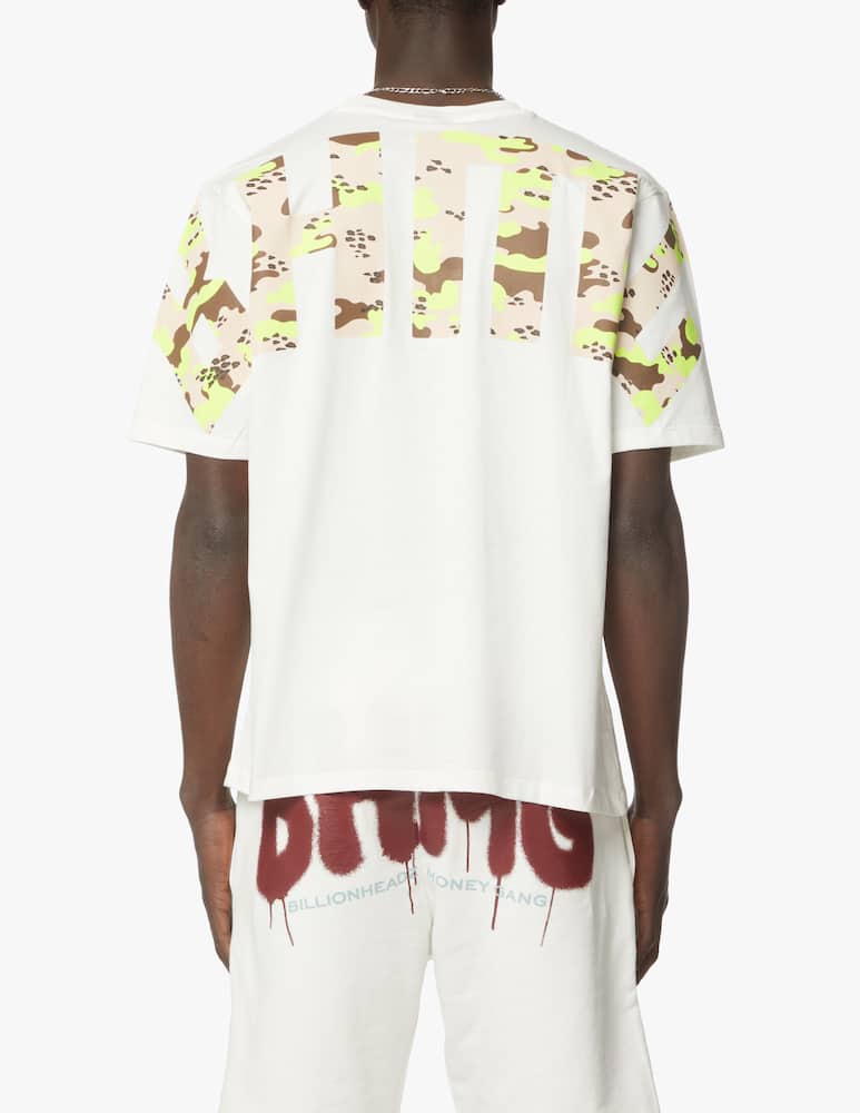 rinascente BHMG Camouflage logo t-shirt - white