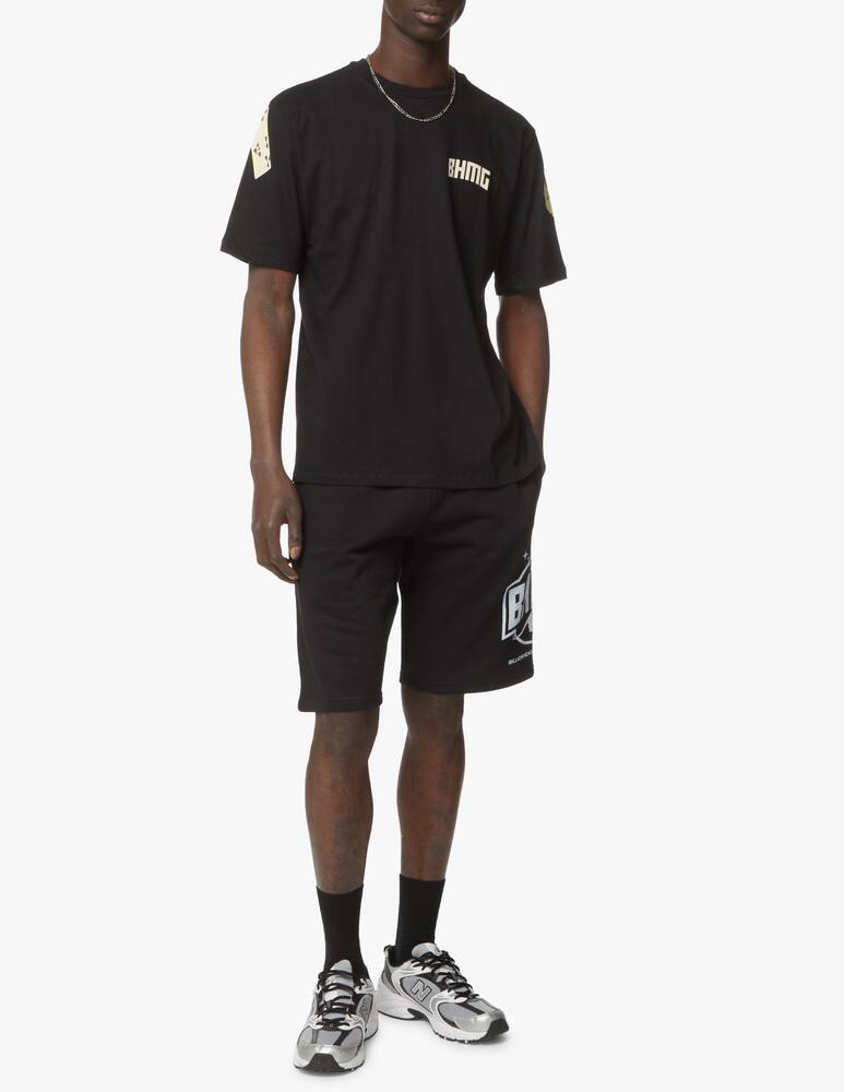 rinascente BHMG Camouflage logo t-shirt - black
