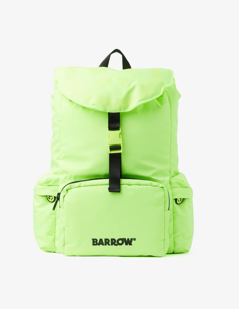 rinascente Barrow Rubber logo nylon backpack - Yellow