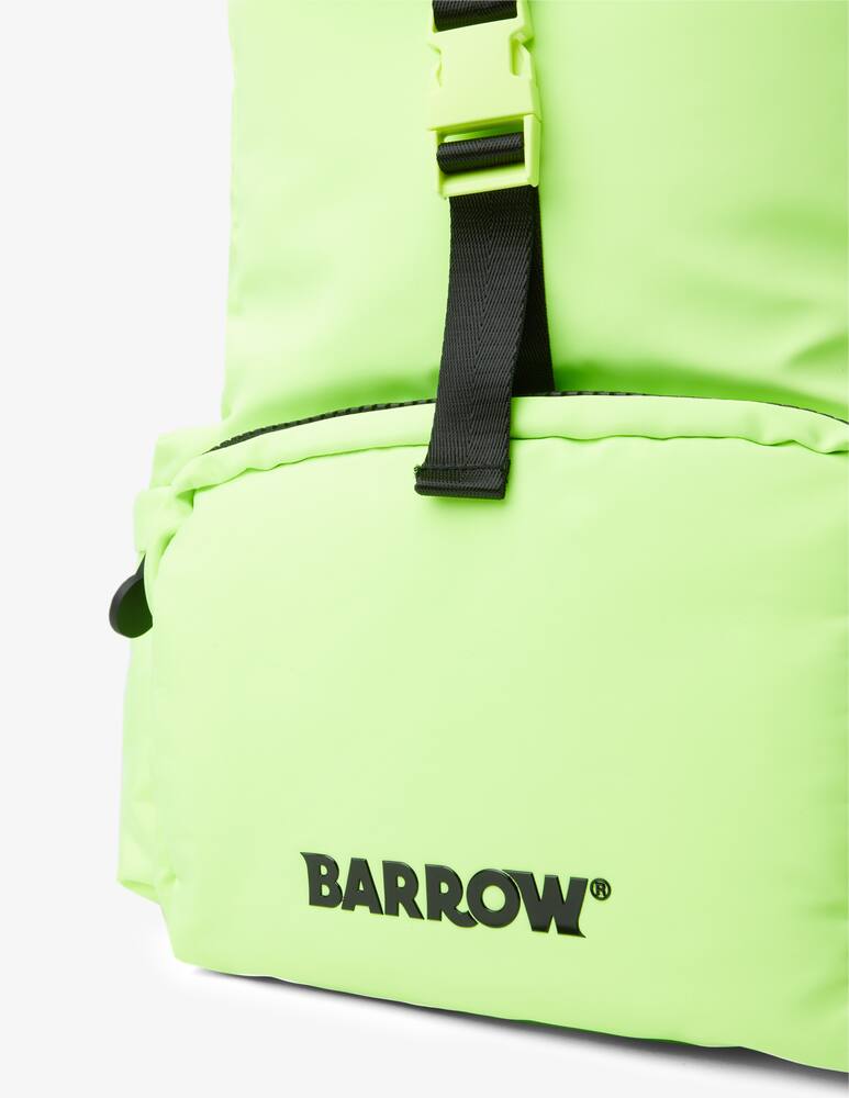 rinascente Barrow Rubber logo nylon backpack - Yellow