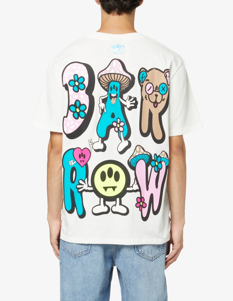 rinascente Barrow Lettering back print t-shirt - White