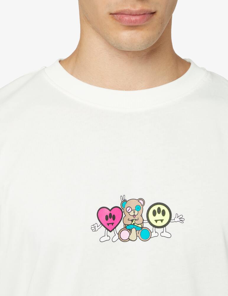 rinascente Barrow Lettering back print t-shirt - White