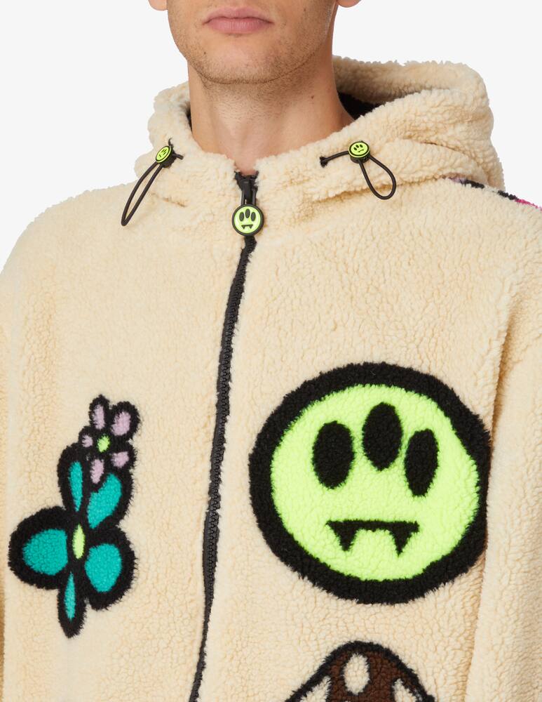 rinascente Barrow Giacca imbottita teddy con cappuccio  - Beige