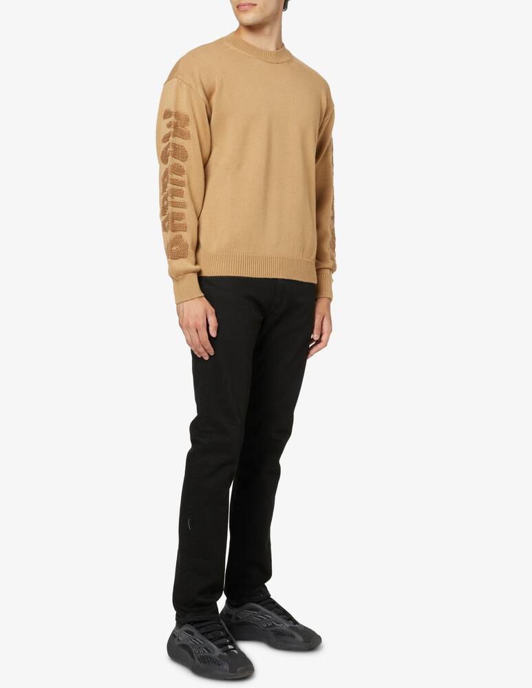 rinascente Barrow Logo back sweater - Brown