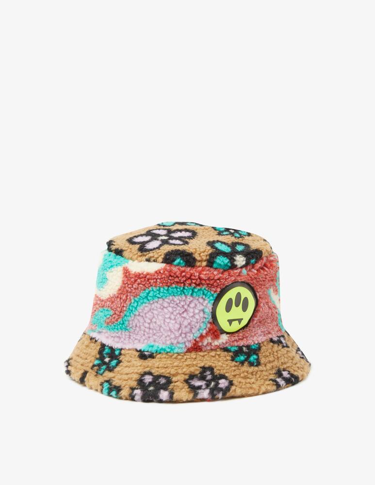 rinascente Barrow Flowers pattern teddy bucket hat - Multi