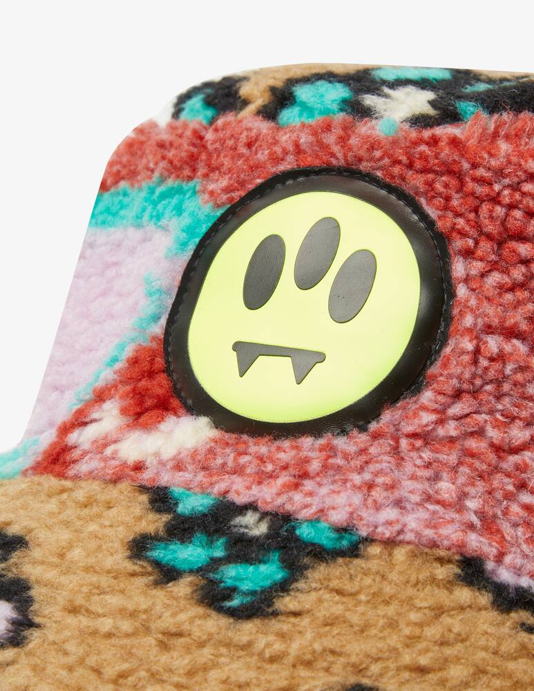 rinascente Barrow Flowers pattern teddy bucket hat - Multi