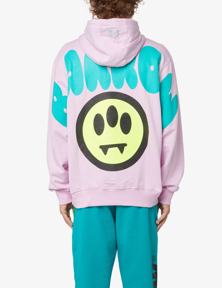 Barrow Smile logo back hoodie - Violet - picture 3 Barrow Smile logo back hoodie - Violet - picture 3