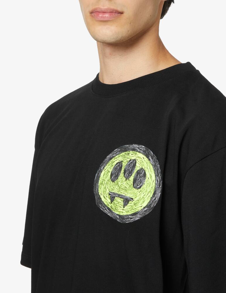 rinascente Barrow Maglietta smile maxi logo sul retro - Nero