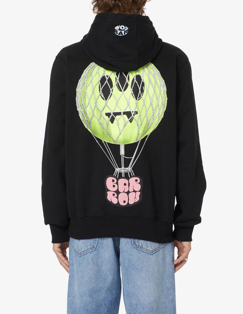 rinascente Barrow Felpa con cappuccio multi smile mongolfiera - Nero