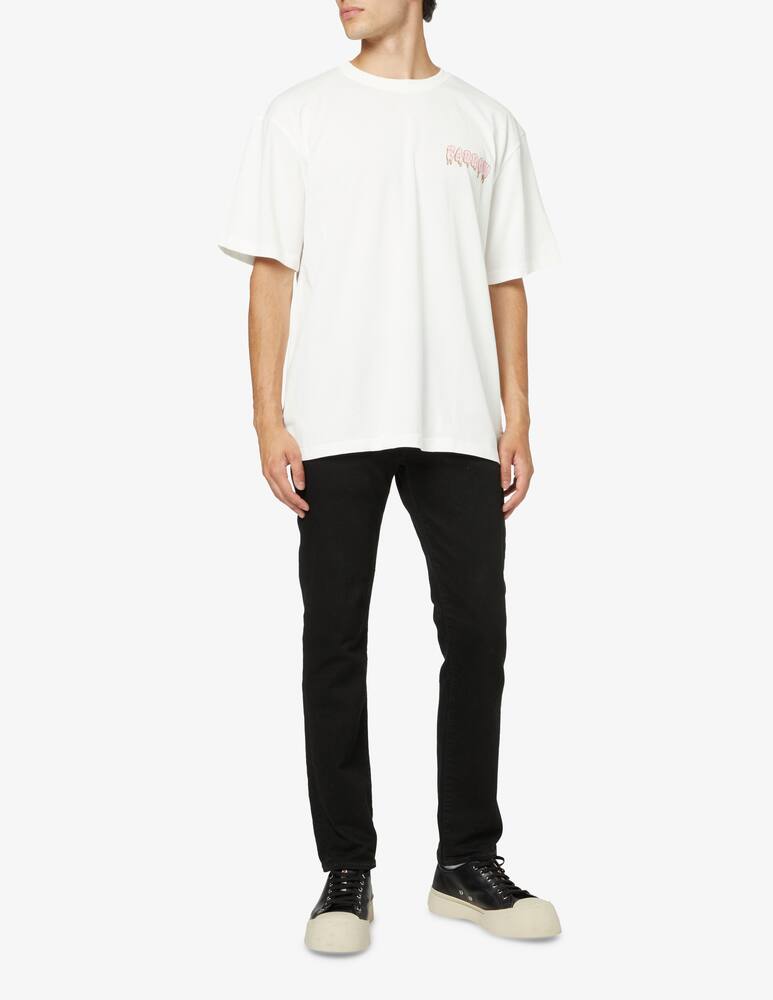 rinascente Barrow Logo back t-shirt - White