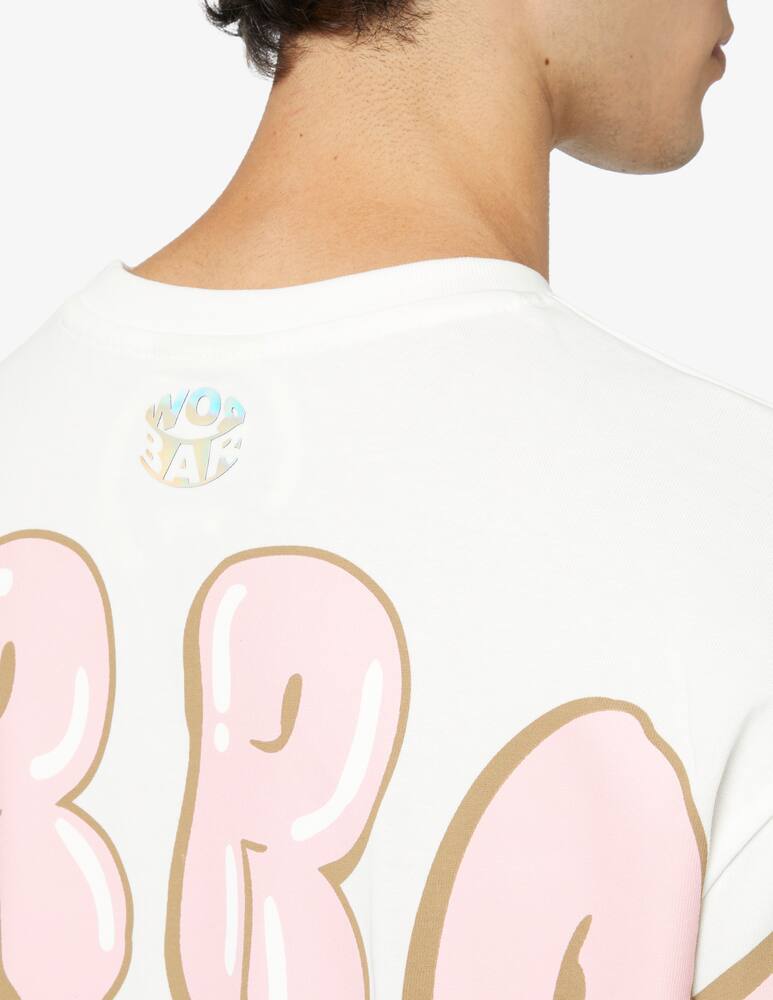 rinascente Barrow Logo back t-shirt - White