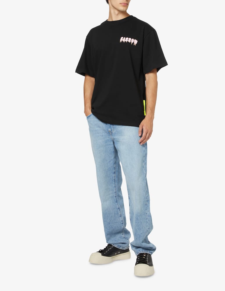 rinascente Barrow Logo back t-shirt - Black