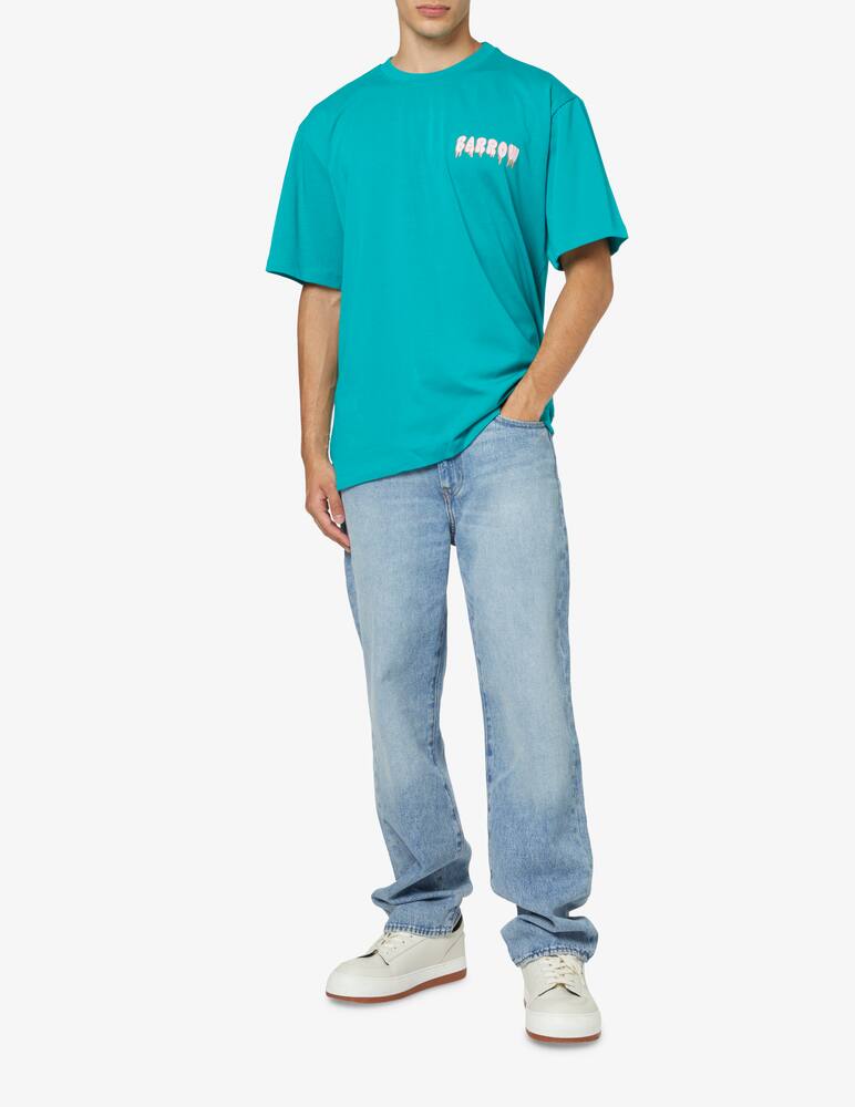 rinascente Barrow Logo back t-shirt - Blue