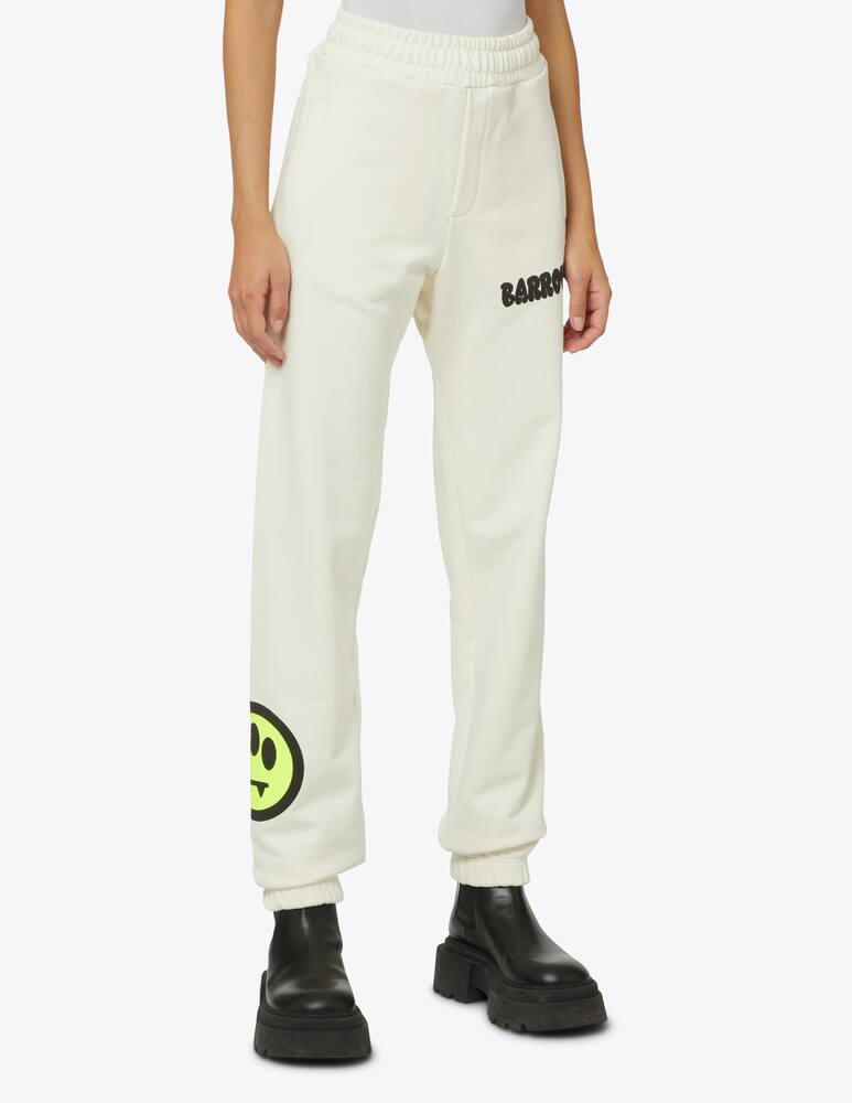 rinascente Barrow Basic cotton sweatpants - White
