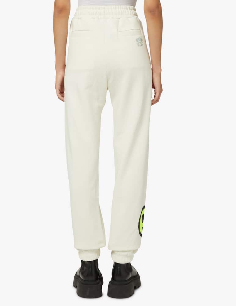 rinascente Barrow Basic cotton sweatpants - White